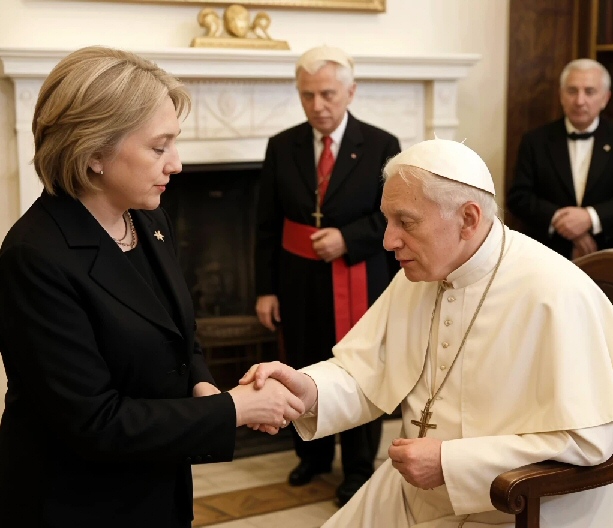 Benedetto XVI incontra il presidente europeo Hillary Rodham Clinton