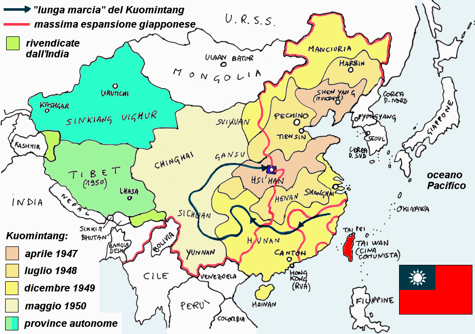 La formazione della Cina Nazionalista
