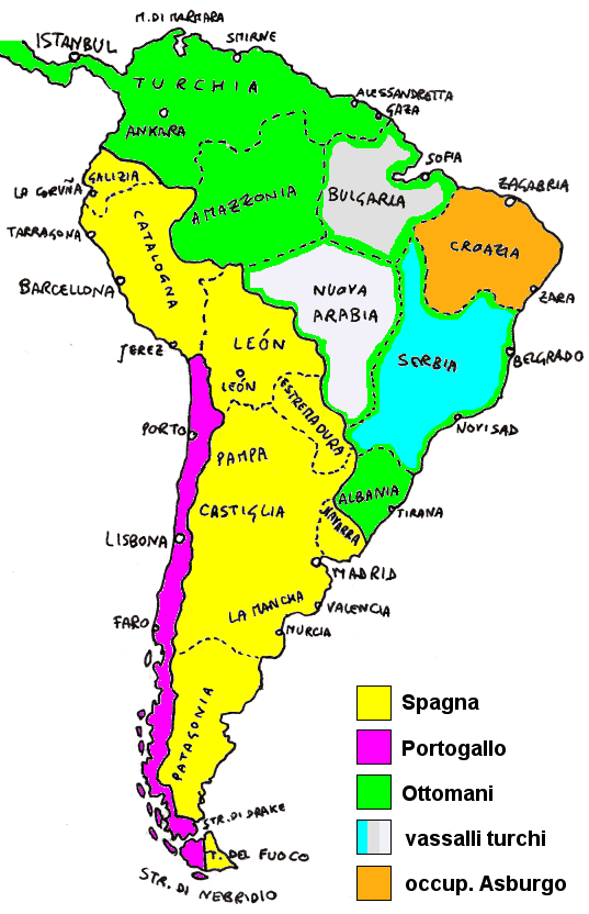 L'Atlantide Meridionale nel 1908