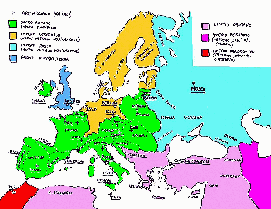 L'Europa dopo la pace di Cateau-Cambresis