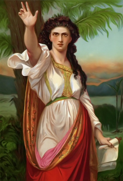 Charles Landelle, "Debora", 1901