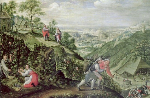 Marten van Valckenborch, "La Parabola dei vignaioli omicidi"