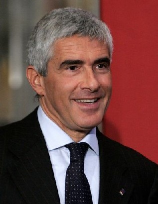 Il Presidente della Repubblica dell'Italia del Nord Pier Ferdinando Casini