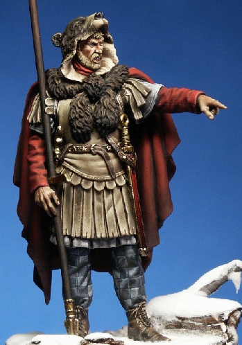 Il Gran Re Shardana Ampsicora, statua realizzata da Marco Ganghini