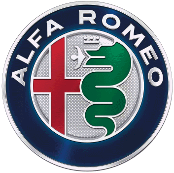 Lo storico logo sforzesco dell'Alfa Romeo