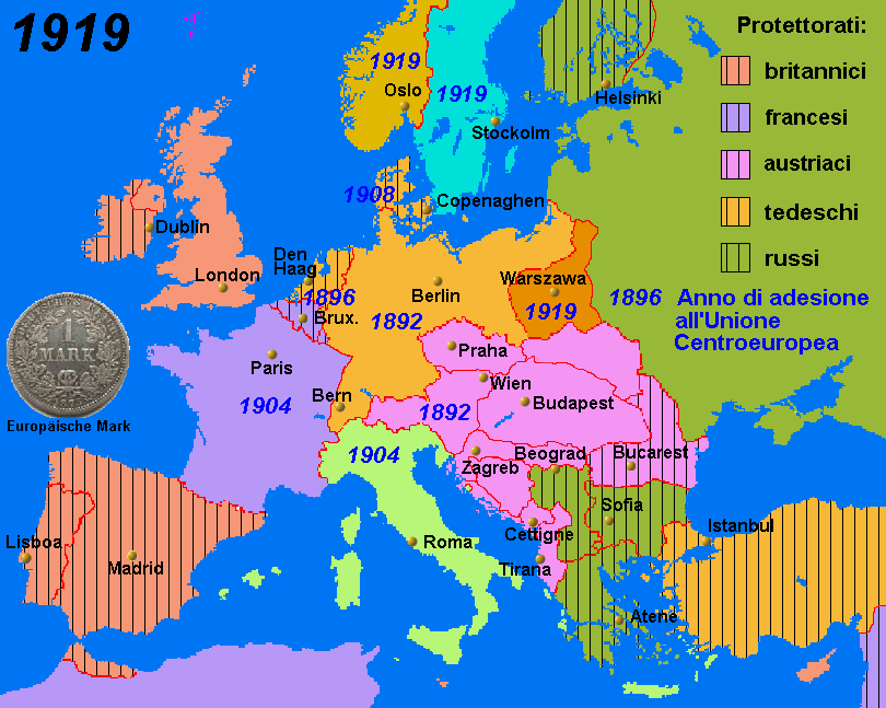 L'Europa nel 1919