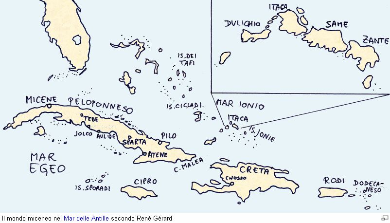 Il mondo miceneo nel Mar delle Antille secondo Ren Grard