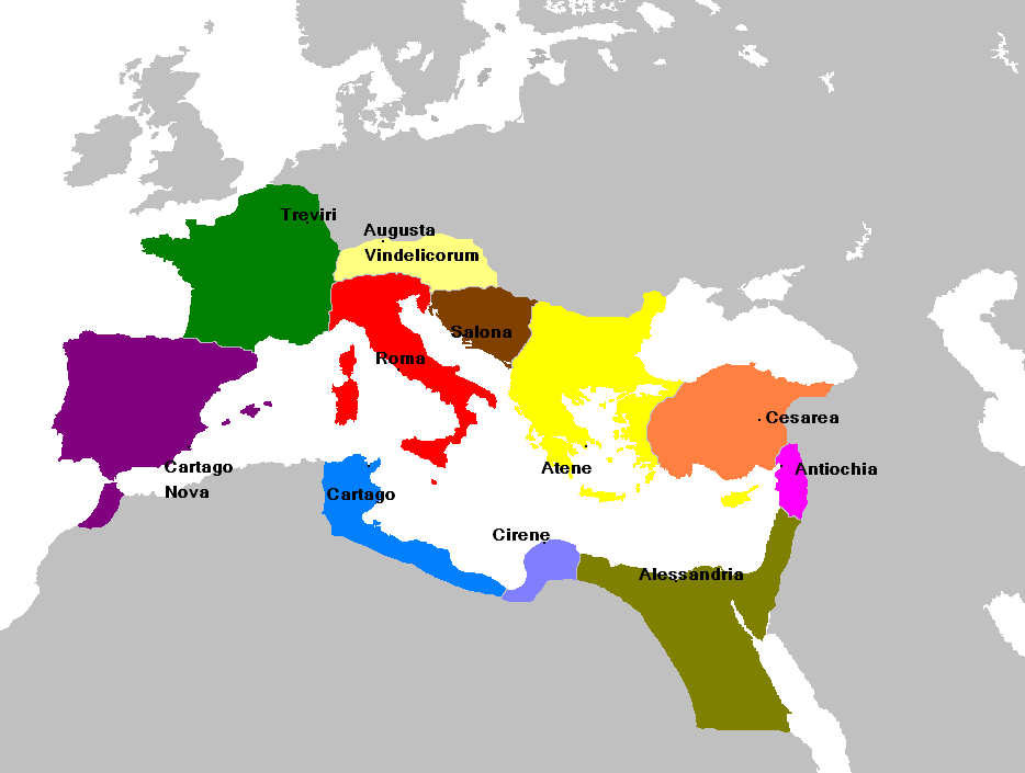 Gli stati romanistici (grazie a Basileus TFT)